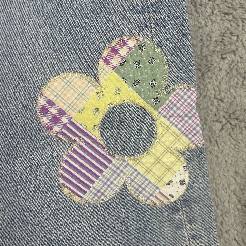 NWT Levi's 501 Patchwork Floral 150th Anniv. 26W L High Rise Button Fly Jeans - Picture 8 of 10